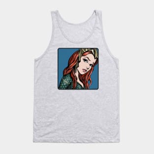 Girl With Amazing Swimming Powers. Tank Top